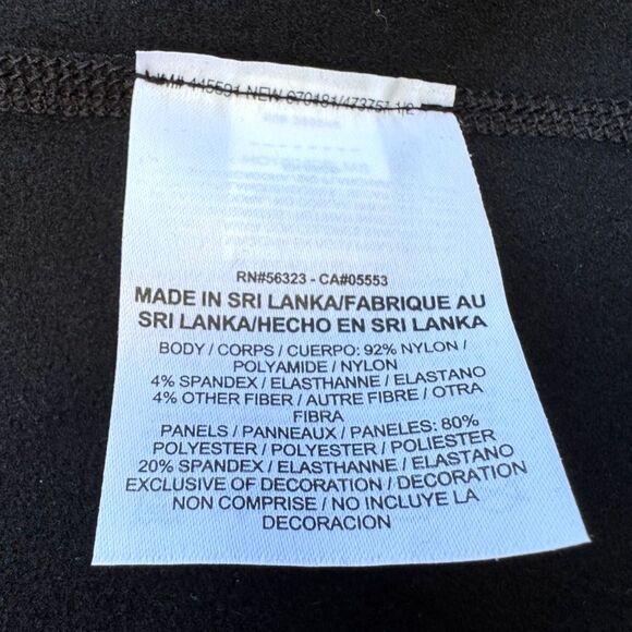 NWT Nike Pro Warm Dri-Fit Black Silver Slim Fit Long Sleeve Athletic Shirt SZ M - Picture 11 of 13